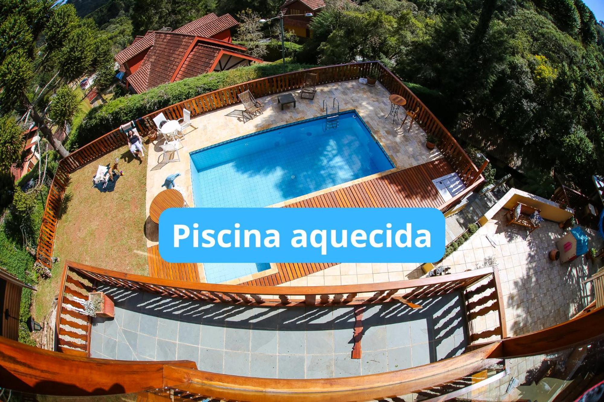 Chale Belga Em Condominio - 1,2 Km Do Centro Turistico Capivari Campos do Jordao Luaran gambar